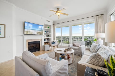 Living Room with 66" Sony Smart TV