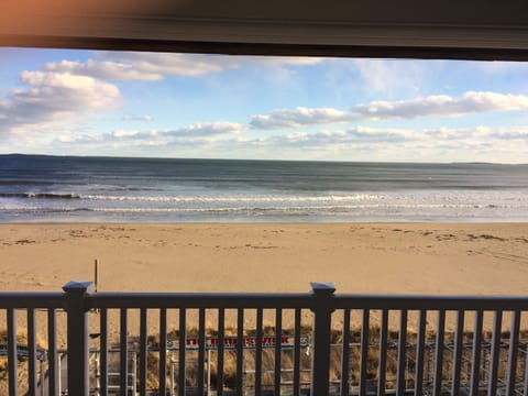 Spectacular oceanfront view from your private newly built expansive balcony!!