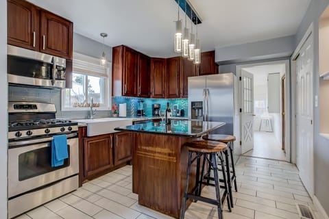 Modern updated kitchen