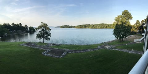Beautiful afternoon view from the patio