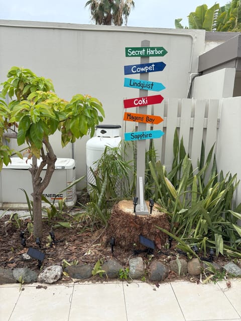 Caribbean Style Signs and a private Automatic Generator