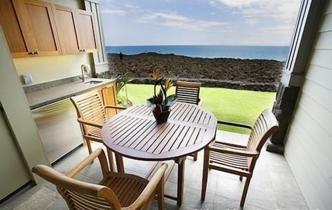 Ocean is MUCH closer to your lanai than how it appears in this photo!