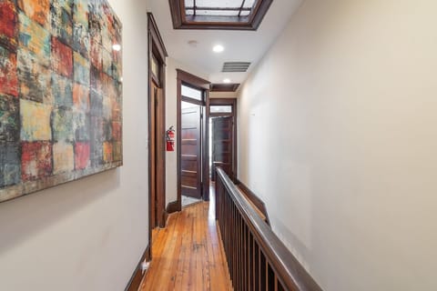 second floor hallway