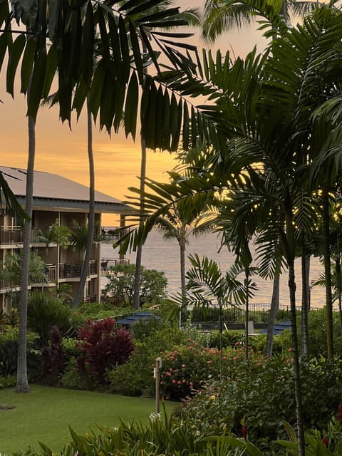 Golden hour from Lanai
