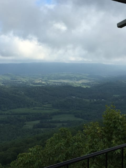 Top balcony early morning view