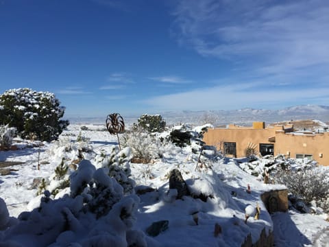 Snow yes but not a lot -skiing higher up