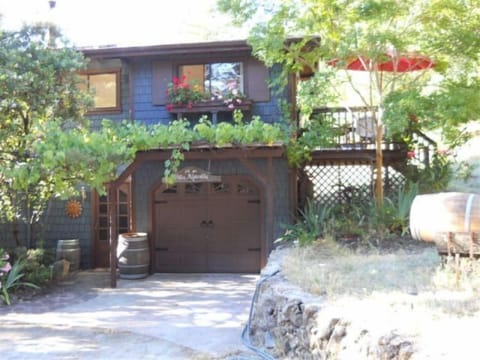  Front view of the private Villa