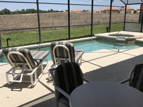 Cool off in the pool or enjoy some time in the spa!