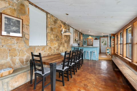 Dining table will seat up to 12!