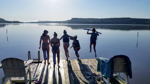 Come jump in the lake!  
