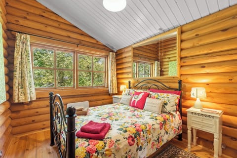 Bluebells is the only lodge with a king-size bed in the main bedroom  
