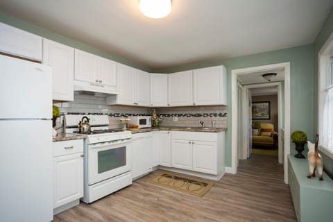 Cook up something great with fresh herbs from our own courtyard garden.