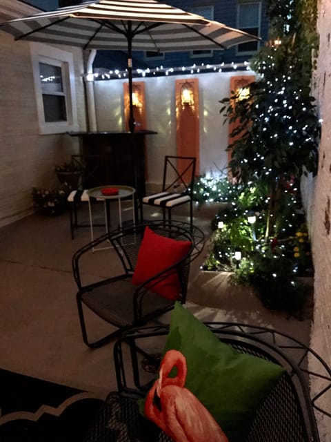 Beautiful twinkling lights.