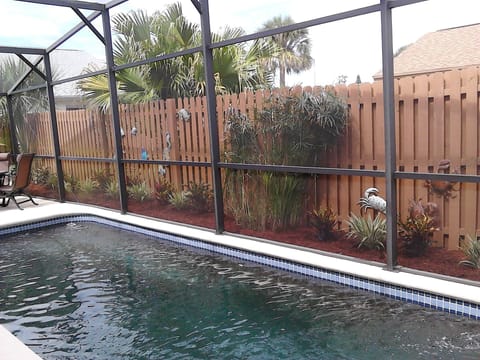Swimming Pool with Lanai (Pool heat is available in the Winter months)