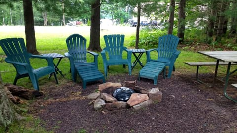 Fire pit and picnic area 