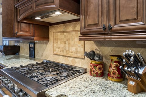 Kitchen on main level