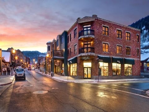 Our building, looking to upper Main St. 