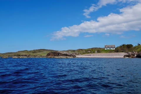 Shore Croft on the beach