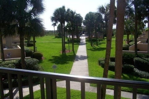 View of Ocean and Ocean Front Pool from front entry.