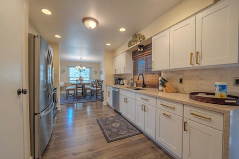 NEW KITCHEN IN 2024! Fully stocked, patio deck adjacent for outdoor dining!!