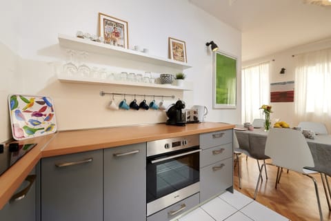 Kitchen in apartment Tin