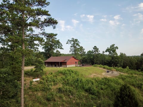 Ariel view of Hilltop Getaway