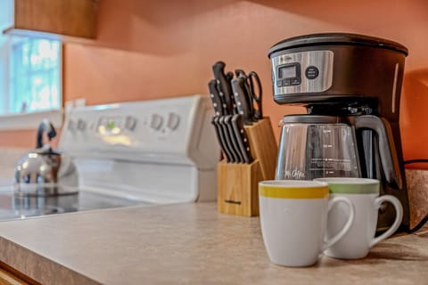 Enjoy a hot beverage