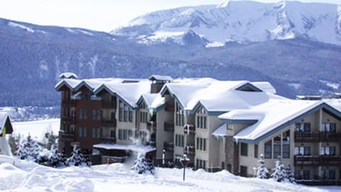 gorgeous in winter, ski in and out