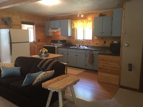 Kitchen with plenty of room for food prep.