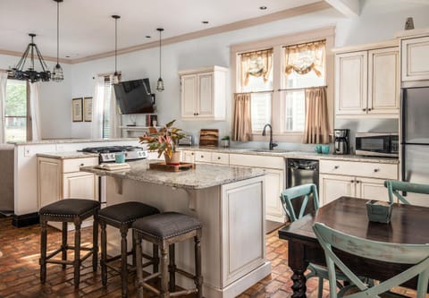 Massive kitchen fully equipped for cooking and perfect for entertaining.