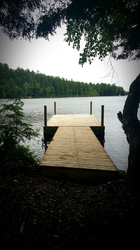 Private dock.