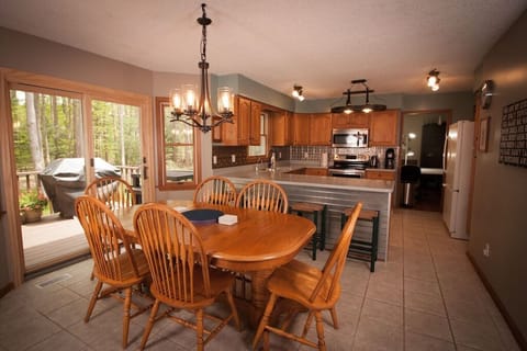 Dining Room and Kitchen