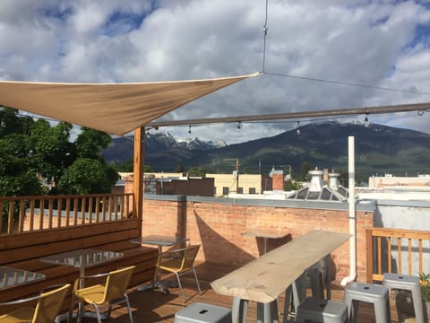 Lovely view great company plenty of room