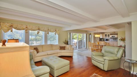 Main Floor Living Room, Looking Into the Kitchen