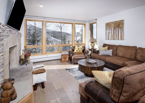 Bright and sunny with automated shades