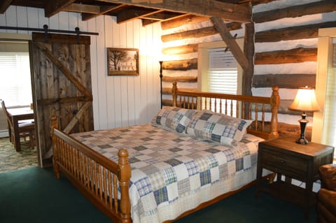 King bed is located on first floor.