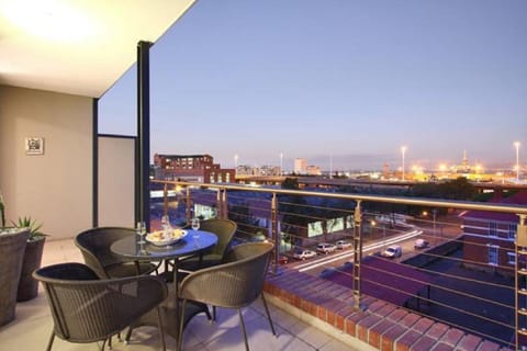 Balcony with Sea & Harbour view