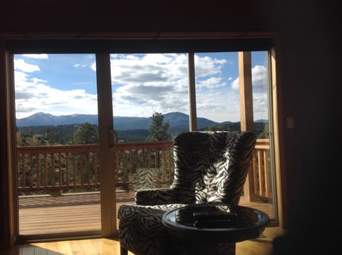 Stunning mountain and sunset views