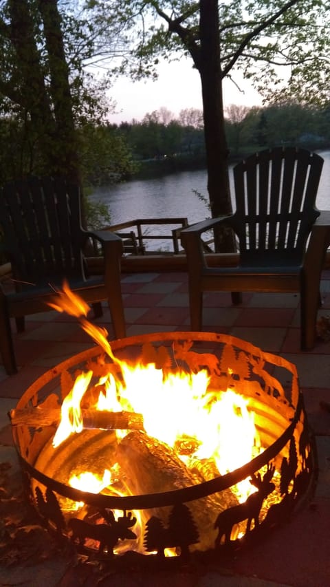 Watching the sunset!