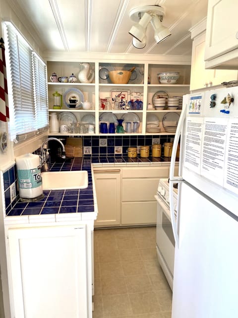 Entrance to the galley Kitchen from the Dining Room.