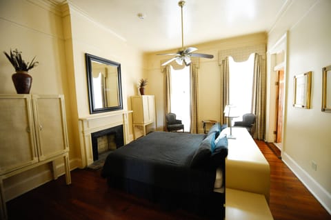 Bedroom with king bed