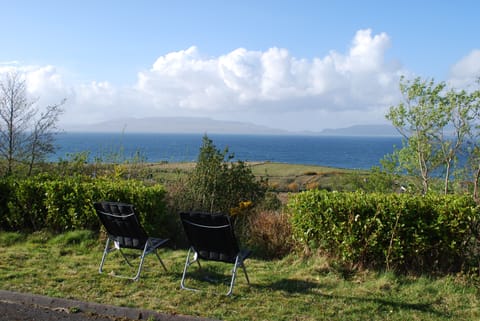 The view from house front