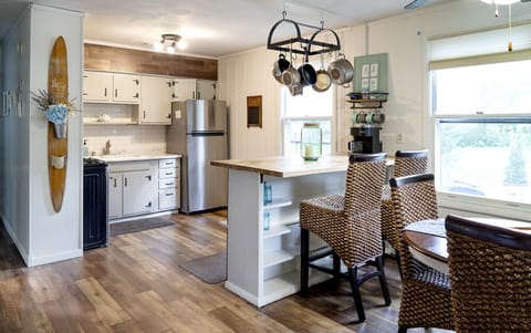 Fully-stocked kitchen