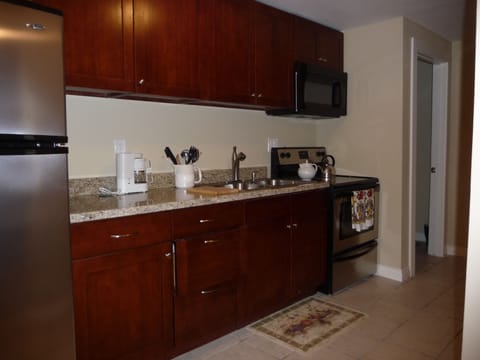 Galley-style kitchen