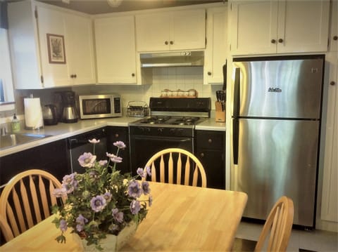 KITCHEN with Microwave, Drip Coffee Maker, Electric Kettle