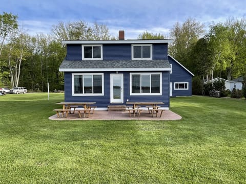 The Lodge view from the water