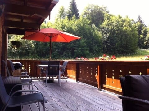 One of the three balconies which provide plenty of space to relax.