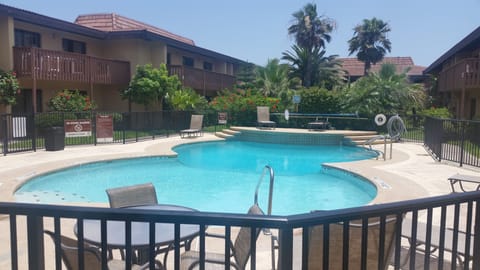 1 of 2 heated pools.