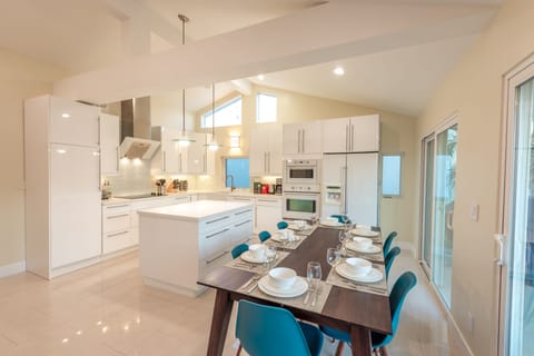 Upstairs Dining Area & Kitchen