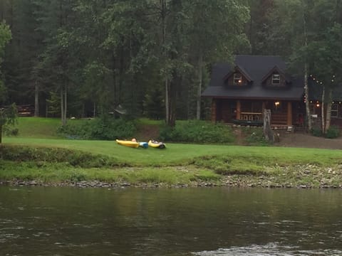 View from across the river